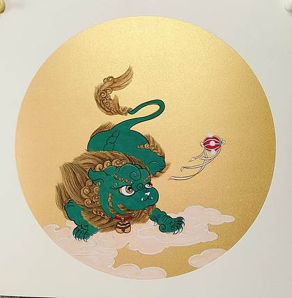 永遇乐 工笔 金卡