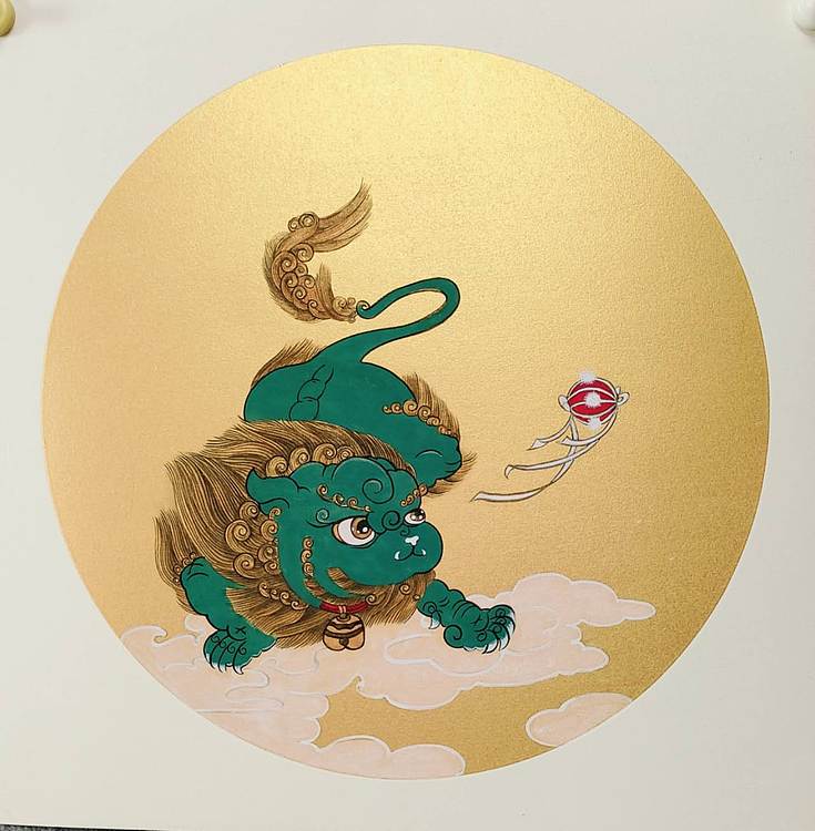 永遇乐 工笔 金卡