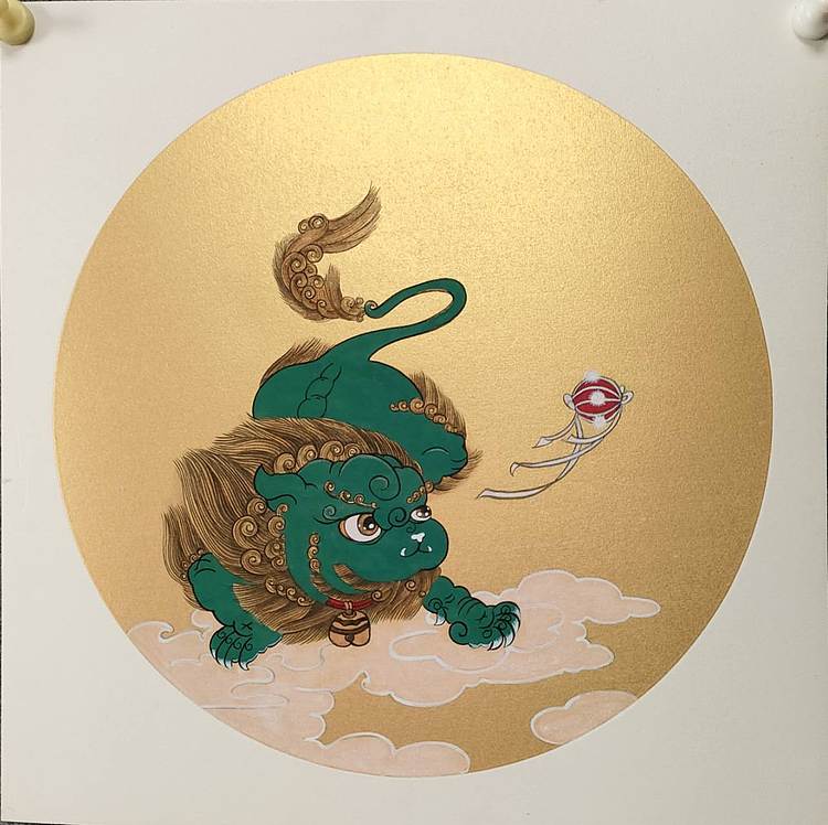 永遇乐 工笔 金卡