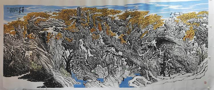 辽宁美术家协会理事  刘广才  展览精品