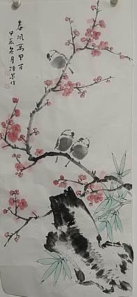 陈墨 花鸟