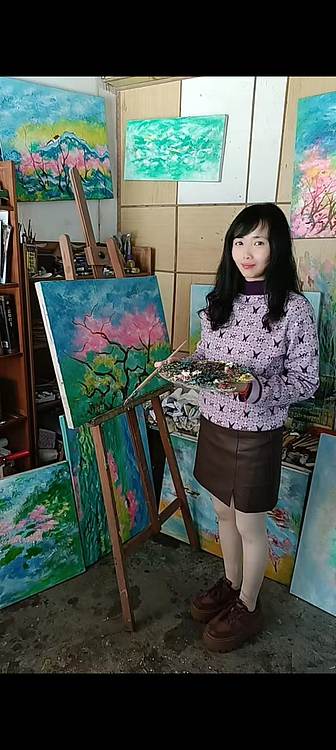 陈雪娴 桃源春色