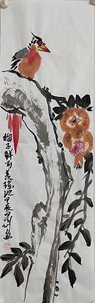 安徽省美协会员 赵星州 榴子鲜