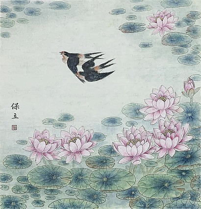 中国工笔画学会会员 陈保立