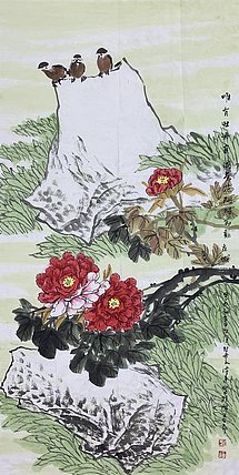 江苏省美术家协会会员 姜堰区美术家协会副主席 陈进