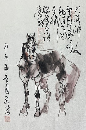中国美术家协会理事 王阔海