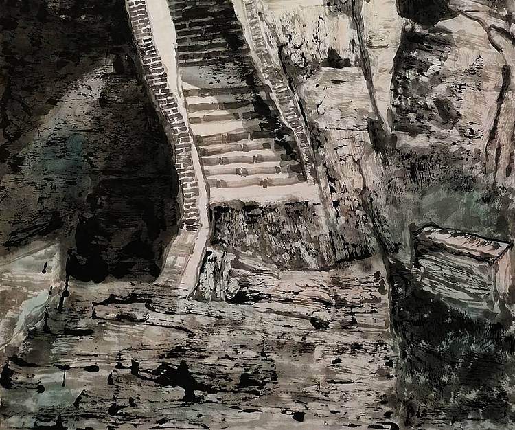 王国强 《长龙卧岗》
