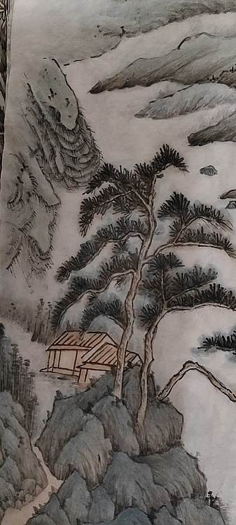 贝淑范 山间幽居