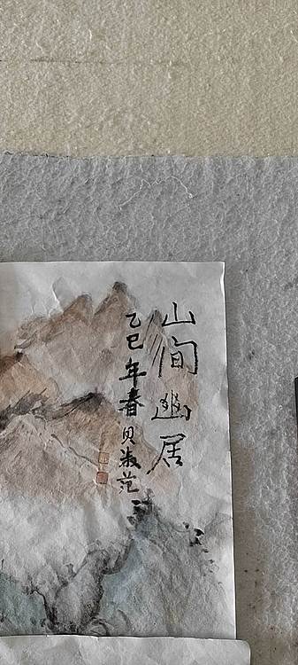 贝淑范 山间幽居