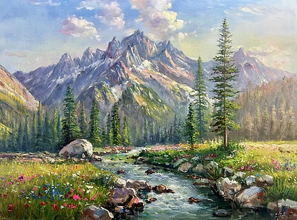 梁峰 高山流水