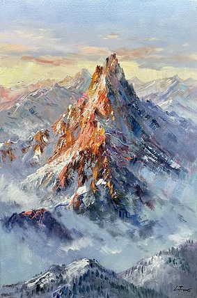 梁峰 雪山之巅