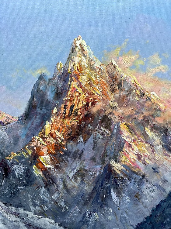 梁峰 金山日照