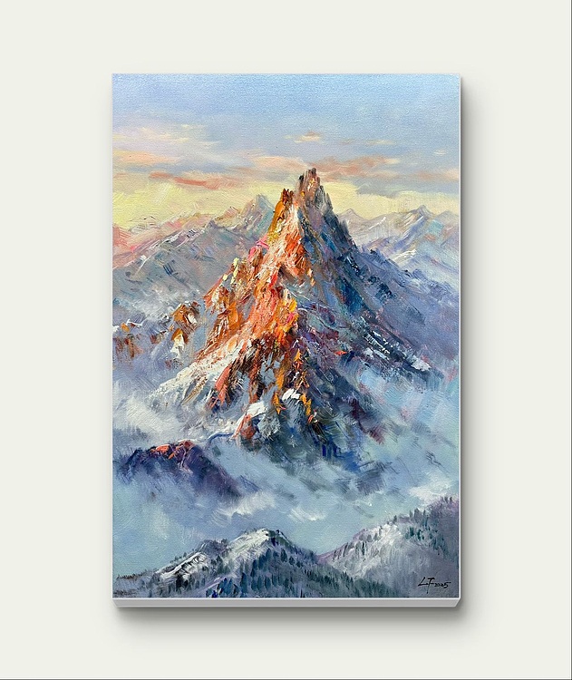 梁峰 雪山之巅