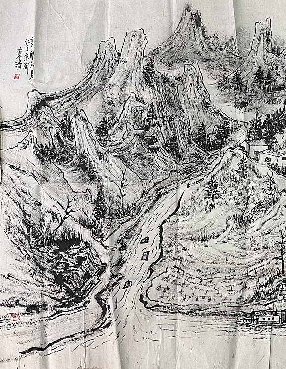 国家一级美术师 崔东湑