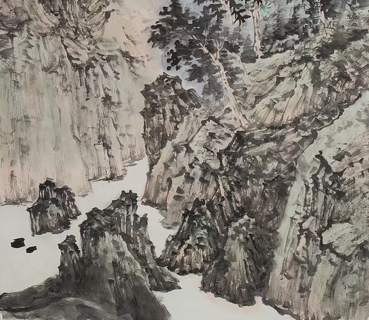 艺术研究院硕士 王汉翔 云山烟霞