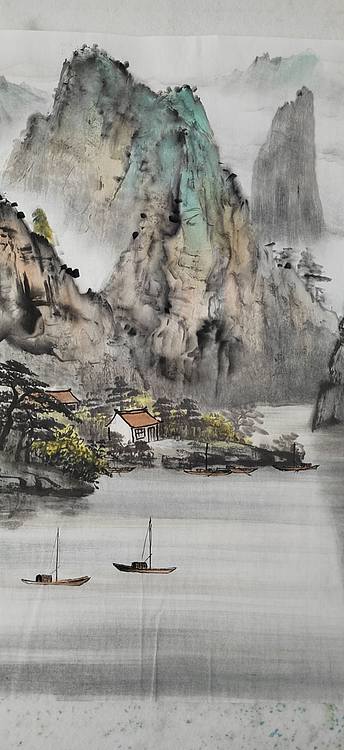 李华 波光潋滟