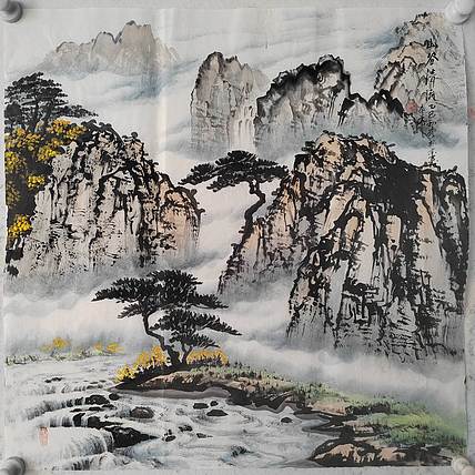 李华 山谷清流