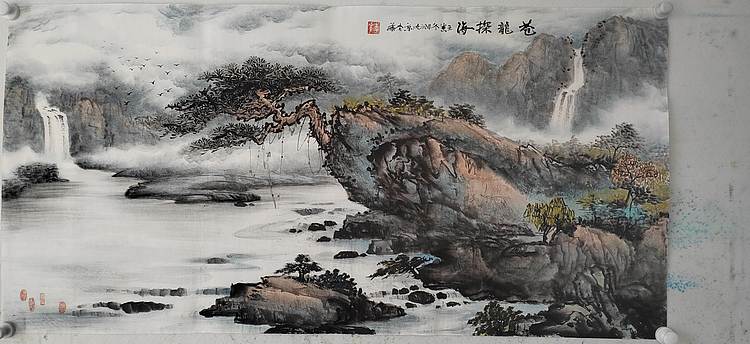 李华 苍龙探海