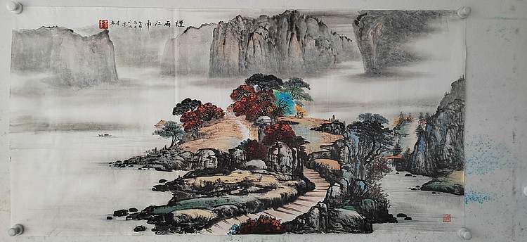 李华 烟雨江南