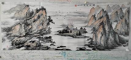 李华 群山竞秀