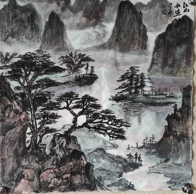 高洪敏 江山如画