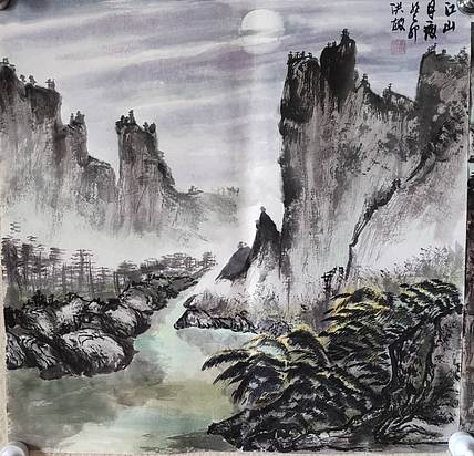 高洪敏 江山月夜