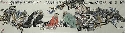 长春美协副主席 林百石