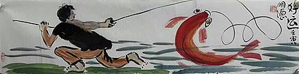 中国美术家协会理事 朱明德