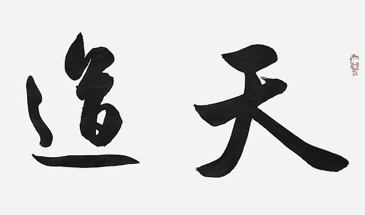 飞翔 天道酬勤书法字画手写真迹名家作品名人收藏装饰画挂画行书定制