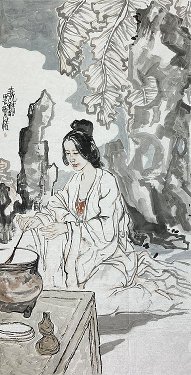 中国美协会员，伊川美协主席 &mdash;&mdash; 张横