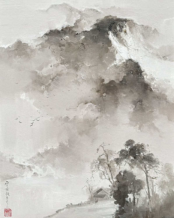 曾国权 当代国风意象山水