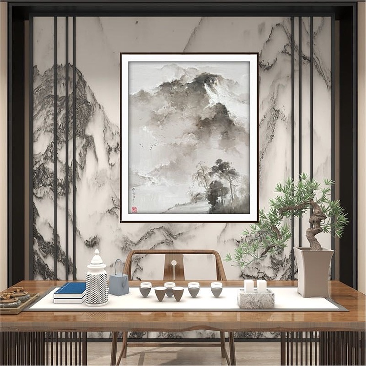 曾国权 当代国风意象山水