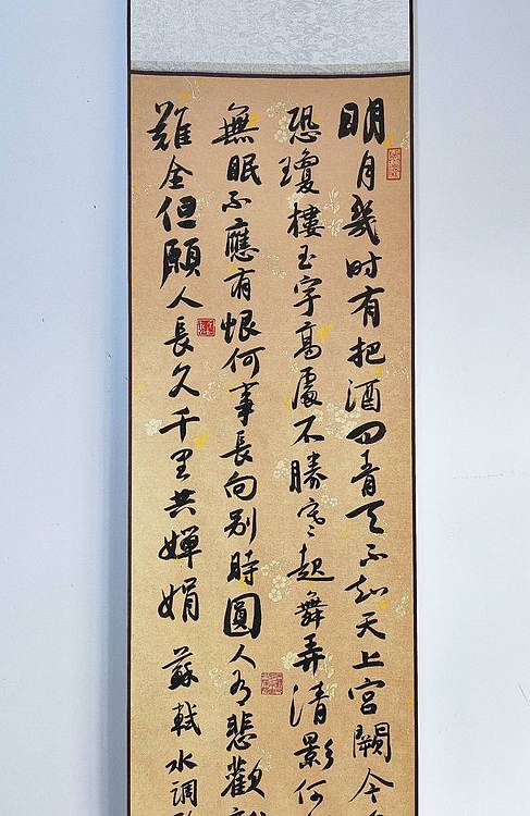 河北省书法家协会会员 李成永 苏轼水调歌头