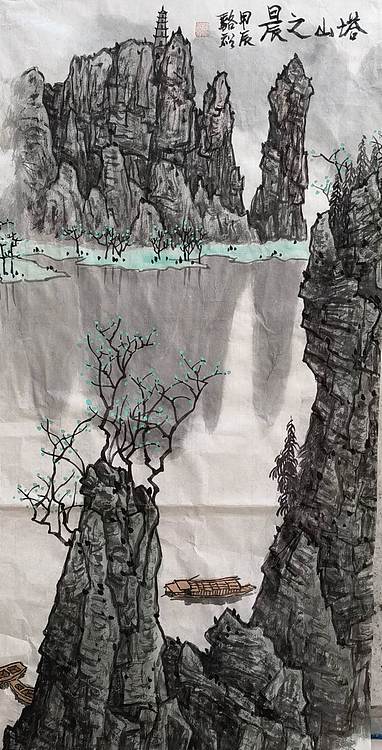 骆裕 塔山之晨