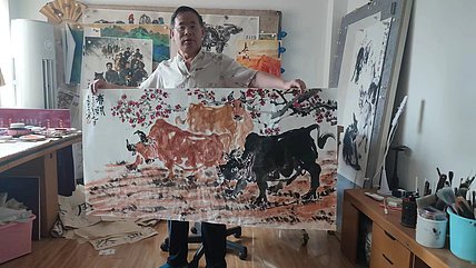 中国美术家协会会员 秦胜水