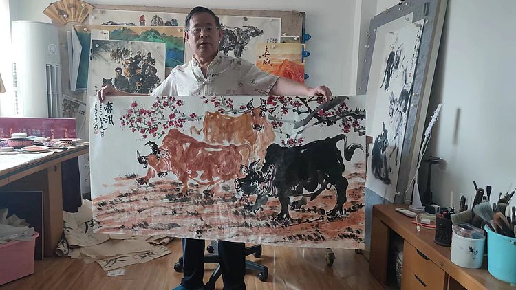 中国美术家协会会员 秦胜水