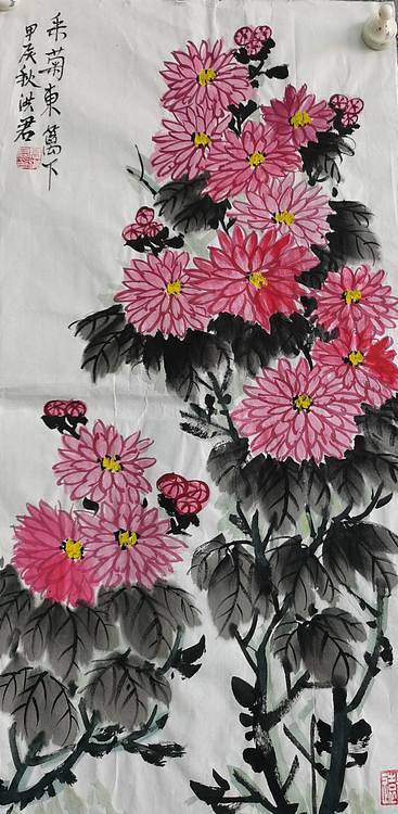 洪君 采菊东篱下