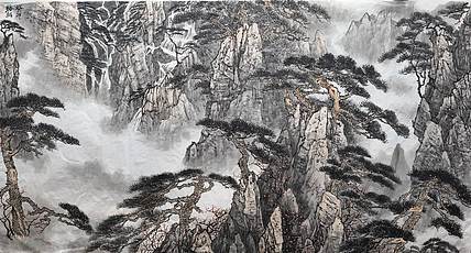 骆裕 黄山松