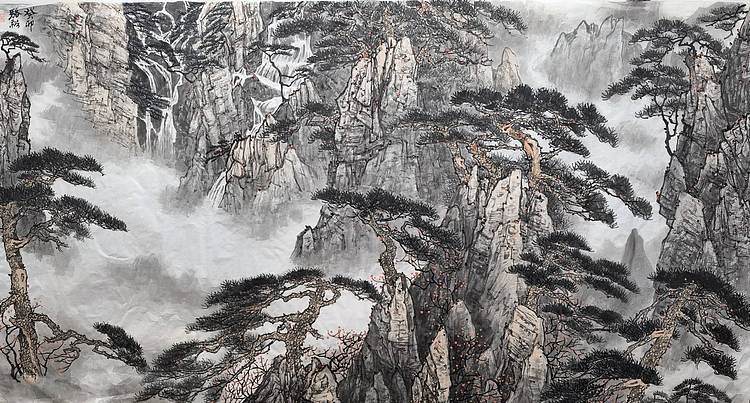 骆裕 黄山松