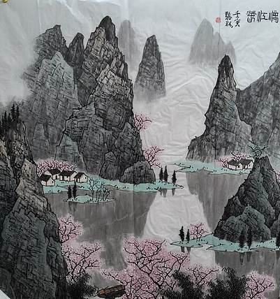 骆裕 漓江春