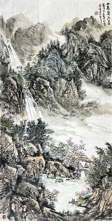 苏州市美协会员 实力派山水画家 陆雪峰