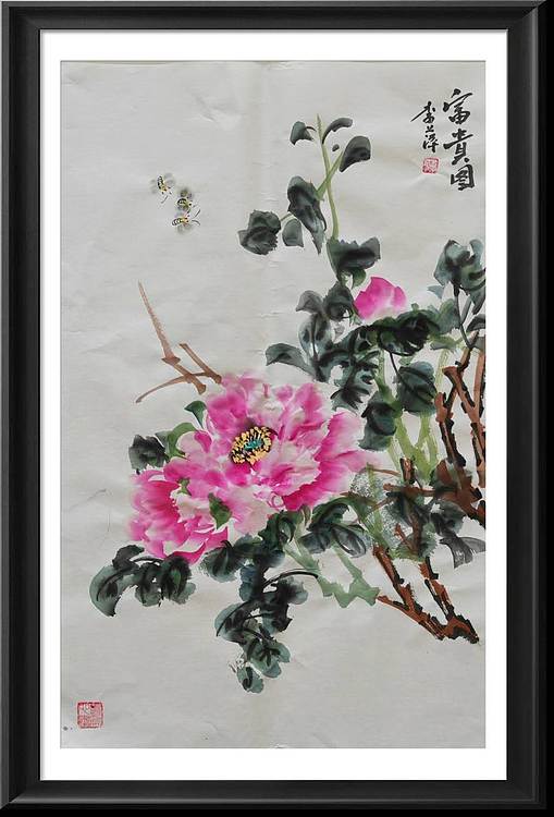 兰花 国画