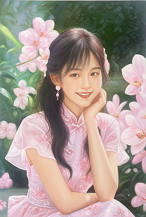 黄紫兰 浅笑