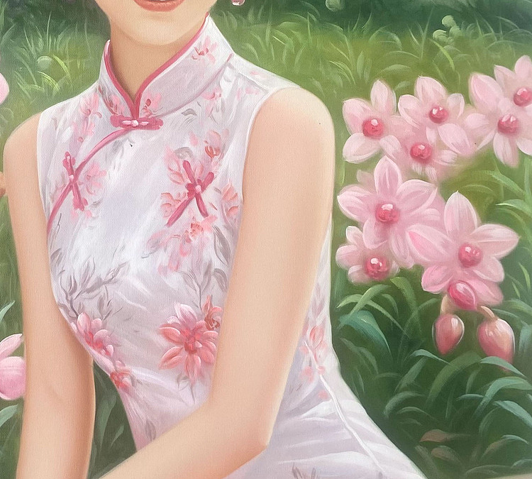 黄紫兰 淡雅