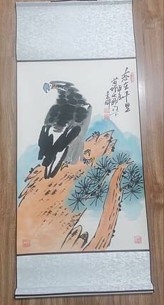 国家一级美术师，李苦禅入室弟子潘建华  志在千里