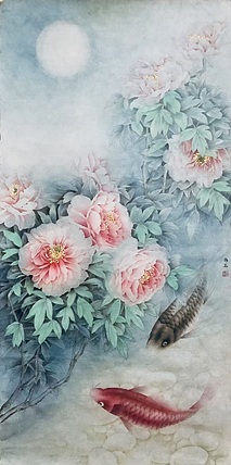 雪中寒蕊 富贵有余