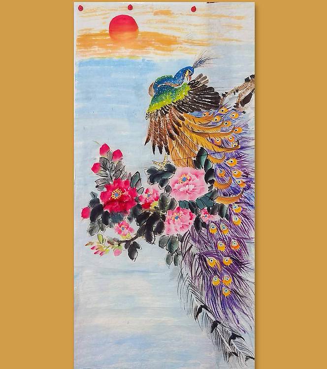 职业书画家 孟红 《畜贵吉祥》