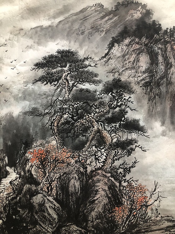 郑东红 旭日东升