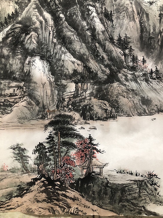 郑东红 踏春图