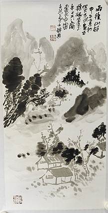 河南美术家协会会员，河南著名画家 贺乃武